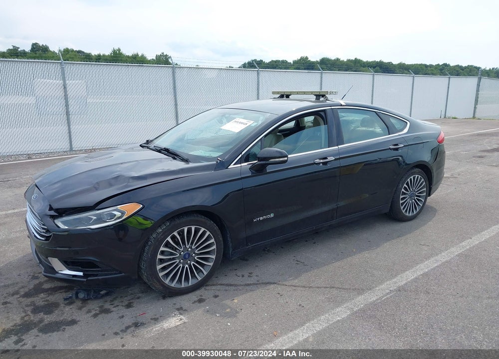 2017 FORD FUSION HYBRID TITANIUM VIN: 3FA6P0RU9HR278490