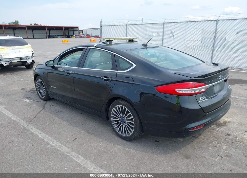 2017 FORD FUSION HYBRID TITANIUM VIN: 3FA6P0RU9HR278490