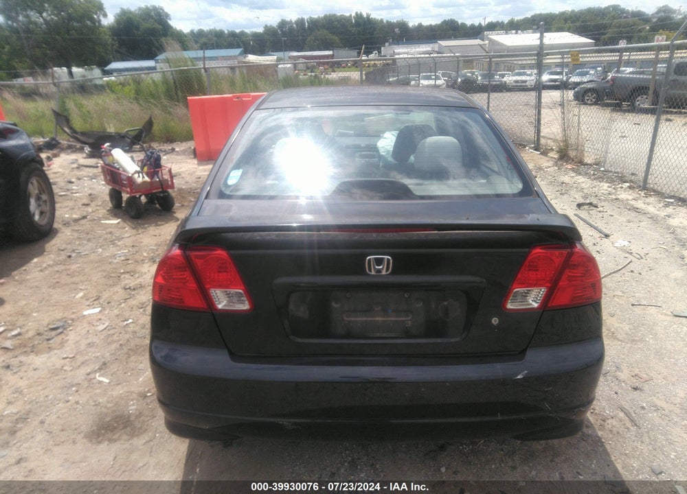 2005 HONDA CIVIC LX VIN: 2HGES16585H598271
