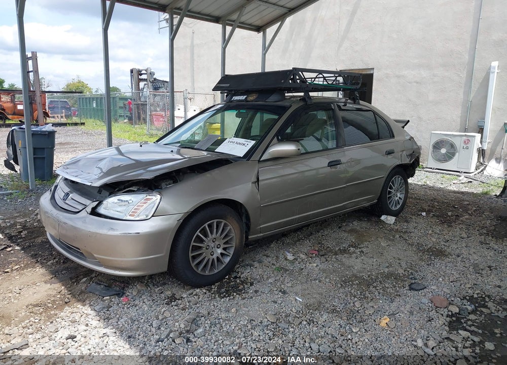 2003 HONDA CIVIC EX VIN: 2HGES26723H612699