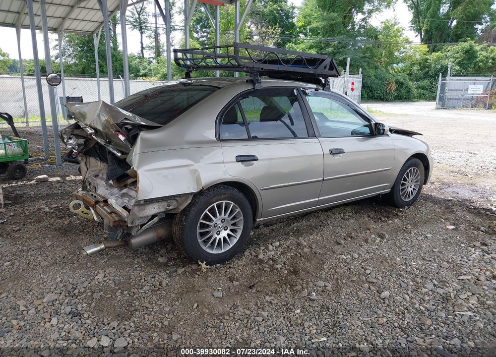 2003 HONDA CIVIC EX VIN: 2HGES26723H612699