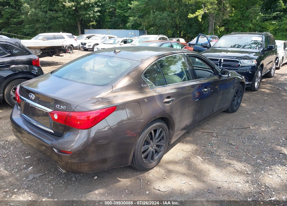2014 INFINITI Q50 PREMIUM VIN: JN1BV7AR8EM692575