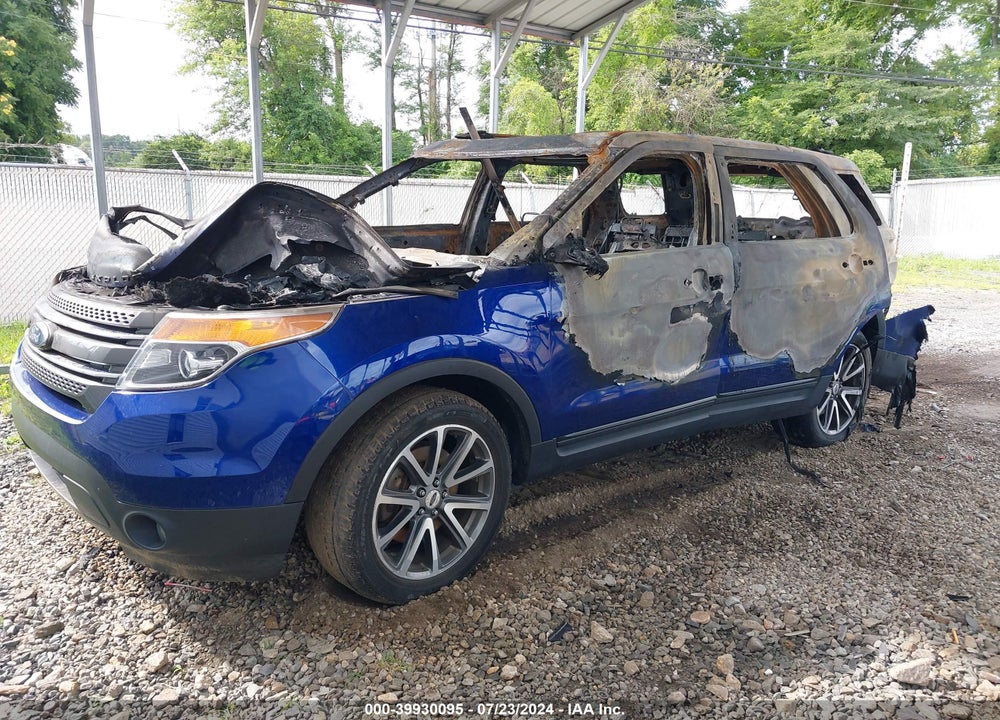 2015 FORD EXPLORER XLT VIN: 1FM5K8D89FGB70626