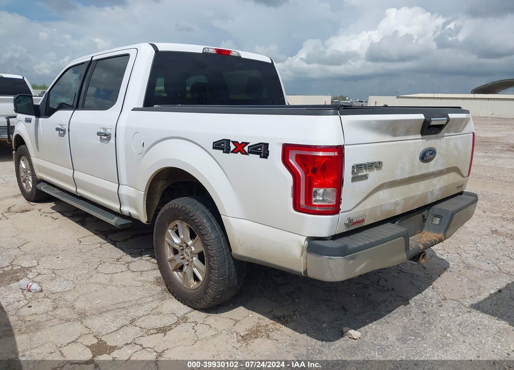 2015 FORD F-150 XLT VIN: 1FTEW1EF6FKD56327