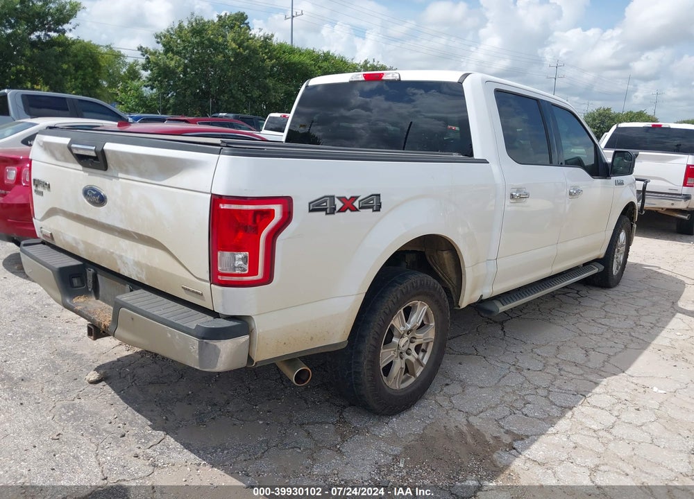 2015 FORD F-150 XLT VIN: 1FTEW1EF6FKD56327