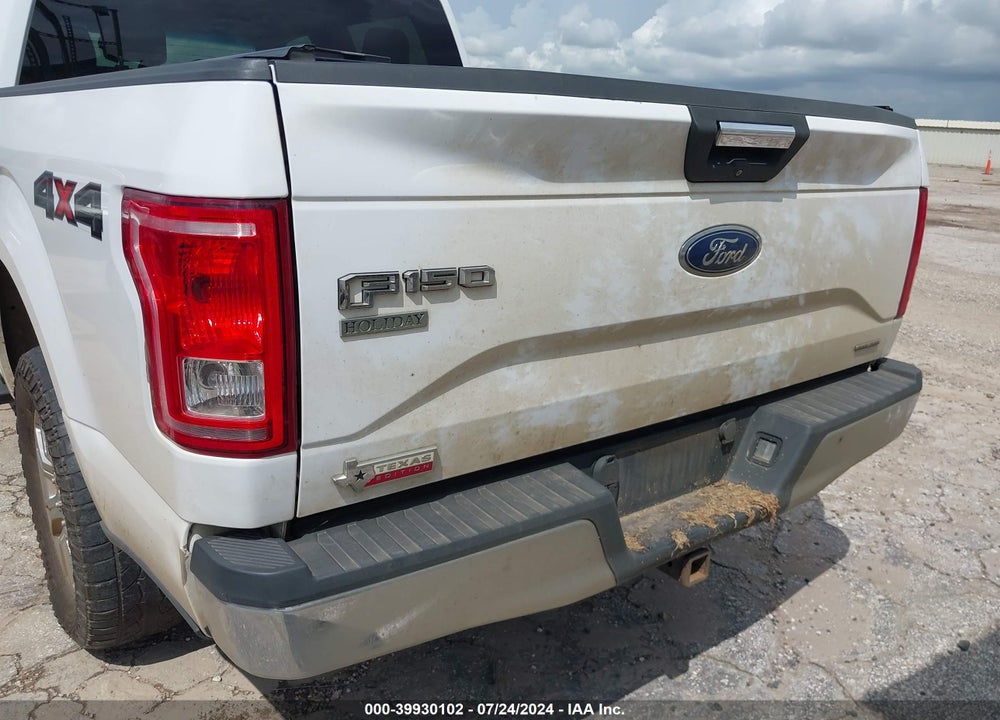 2015 FORD F-150 XLT VIN: 1FTEW1EF6FKD56327