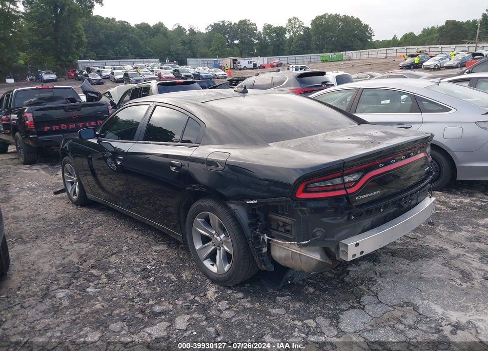 2016 DODGE CHARGER SXT VIN: 2C3CDXHG3GH303389