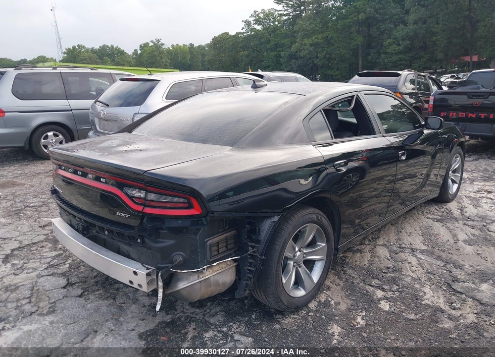 2016 DODGE CHARGER SXT VIN: 2C3CDXHG3GH303389