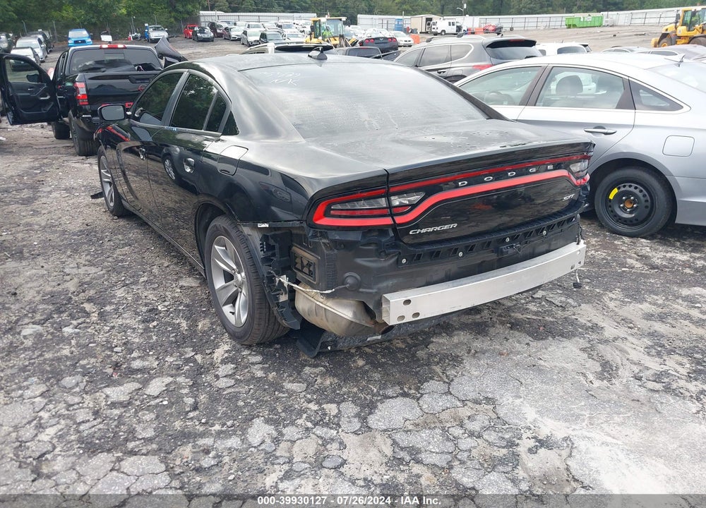 2016 DODGE CHARGER SXT VIN: 2C3CDXHG3GH303389