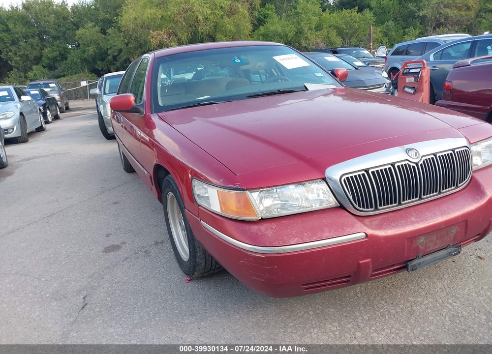 2001 MERCURY GRAND MARQUIS GS VIN: 2MEFM74W41X612354