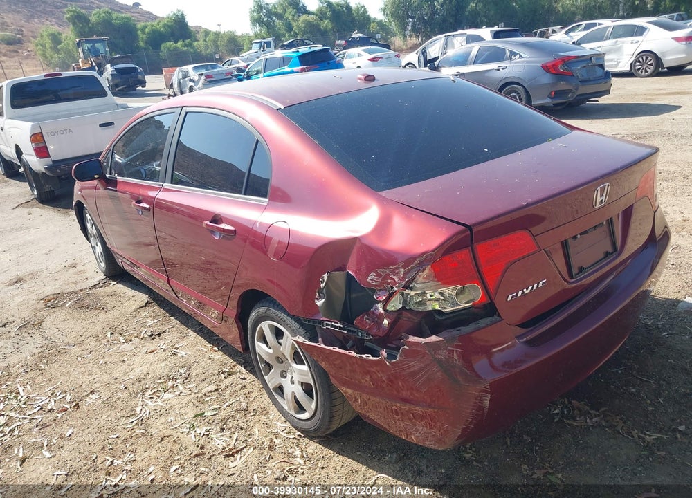 2008 HONDA CIVIC EX VIN: 1HGFA16888L091590