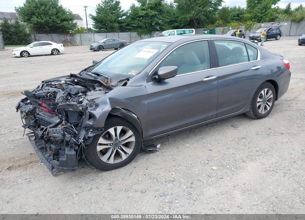 2013 HONDA ACCORD LX VIN: 1HGCR2F37DA277603