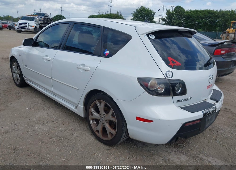 2008 MAZDA 3 S SPORT VIN: JM1BK343581170157
