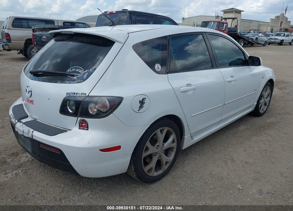 2008 MAZDA 3 S SPORT VIN: JM1BK343581170157