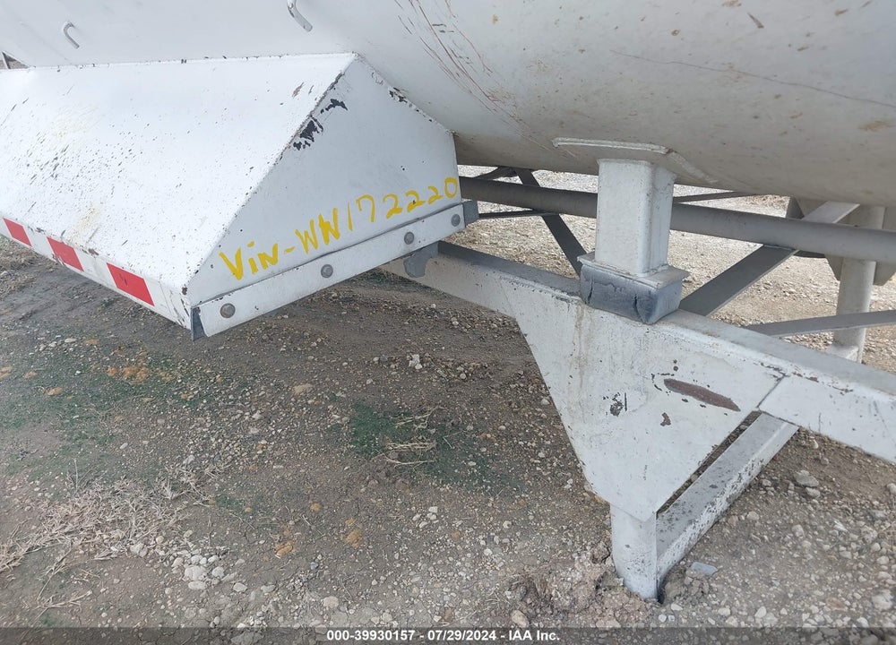 1998 WESTERN CONSTRUCTION COMPONENTS DUMP TRAILER VIN: 1W9103626WW172220