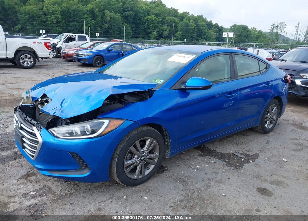 2017 HYUNDAI ELANTRA SE VIN: KMHD84LF9HU063762
