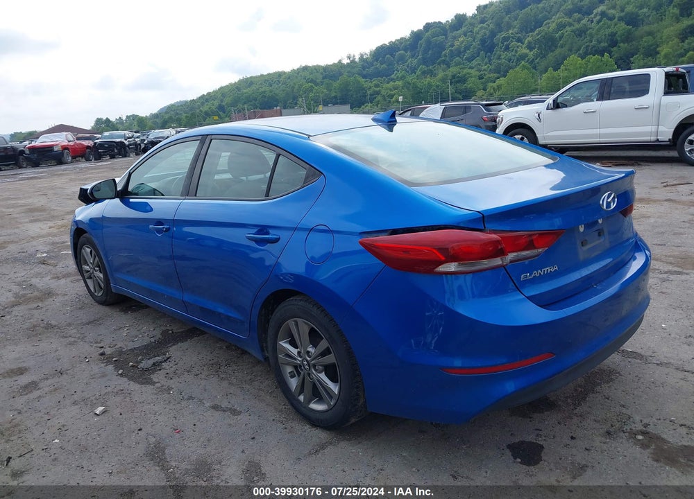 2017 HYUNDAI ELANTRA SE VIN: KMHD84LF9HU063762