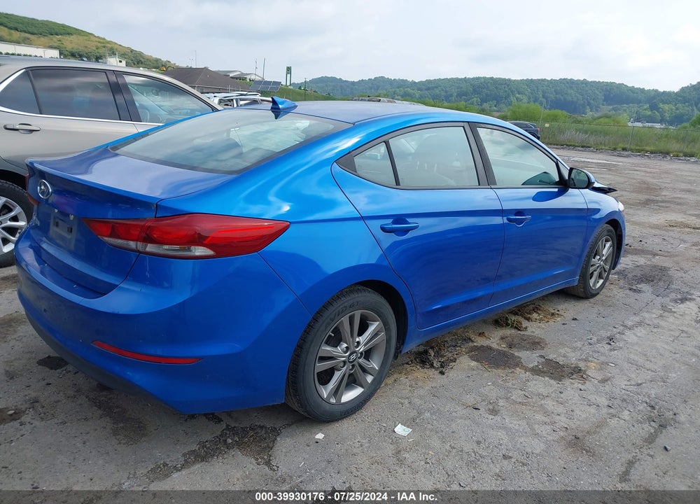 2017 HYUNDAI ELANTRA SE VIN: KMHD84LF9HU063762