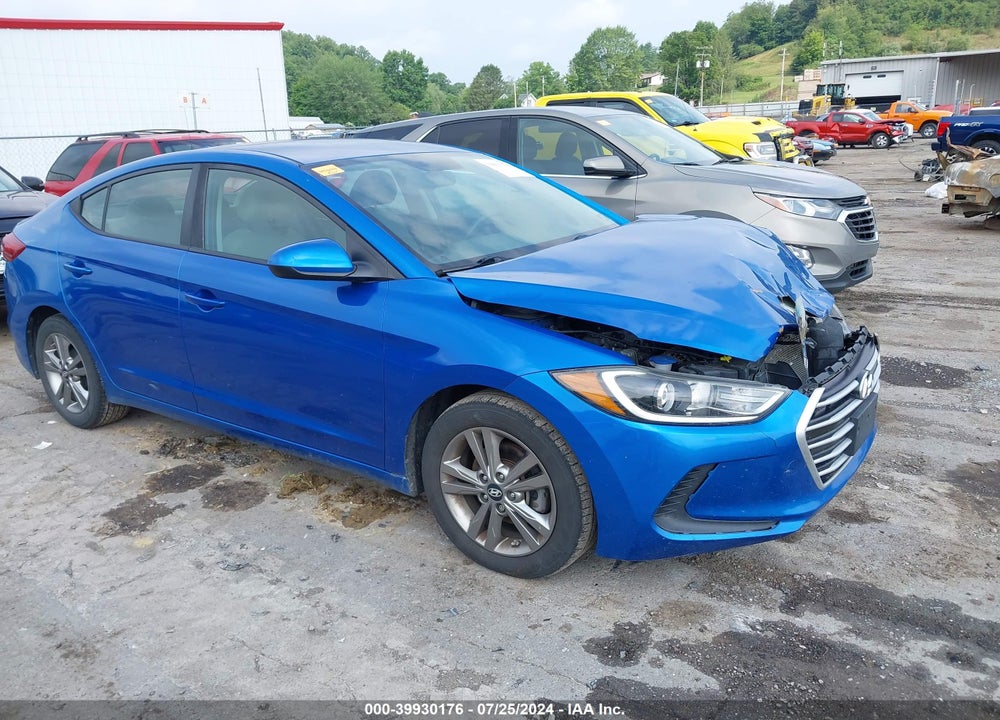 2017 HYUNDAI ELANTRA SE VIN: KMHD84LF9HU063762