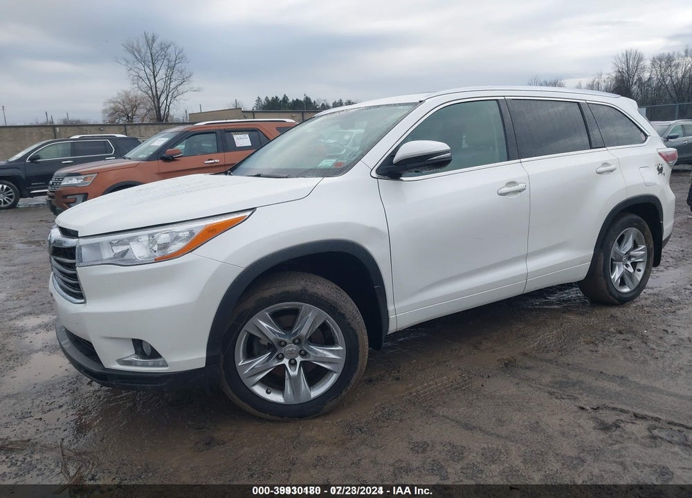 2014 TOYOTA HIGHLANDER LIMITED V6 VIN: 5TDDKRFH4ES050076