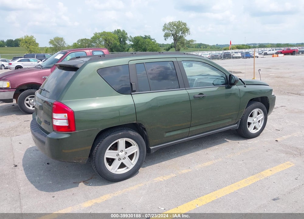 2007 JEEP COMPASS SPORT VIN: 1J8FF47WX7D211695