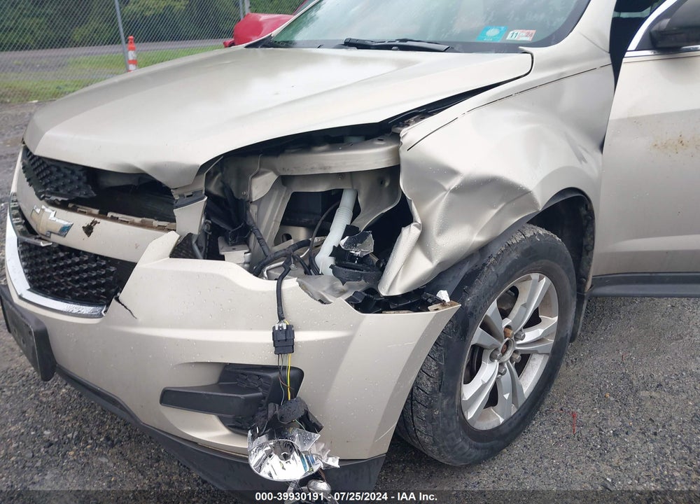 2012 CHEVROLET EQUINOX LS VIN: 2GNFLCEK6C6221649
