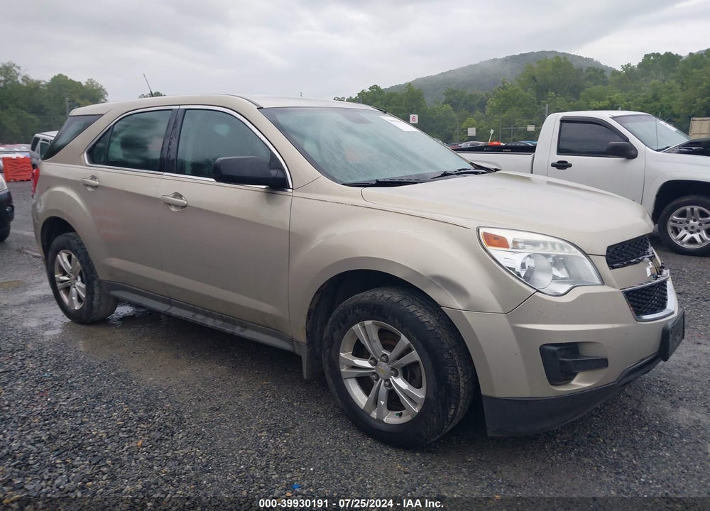 2012 CHEVROLET EQUINOX LS VIN: 2GNFLCEK6C6221649