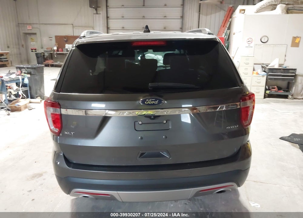 2017 FORD EXPLORER XLT VIN: 1FM5K8D85HGD02333