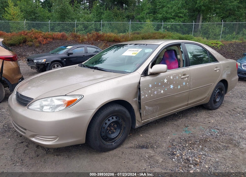 2003 TOYOTA CAMRY LE VIN: 4T1BE32K63U152433