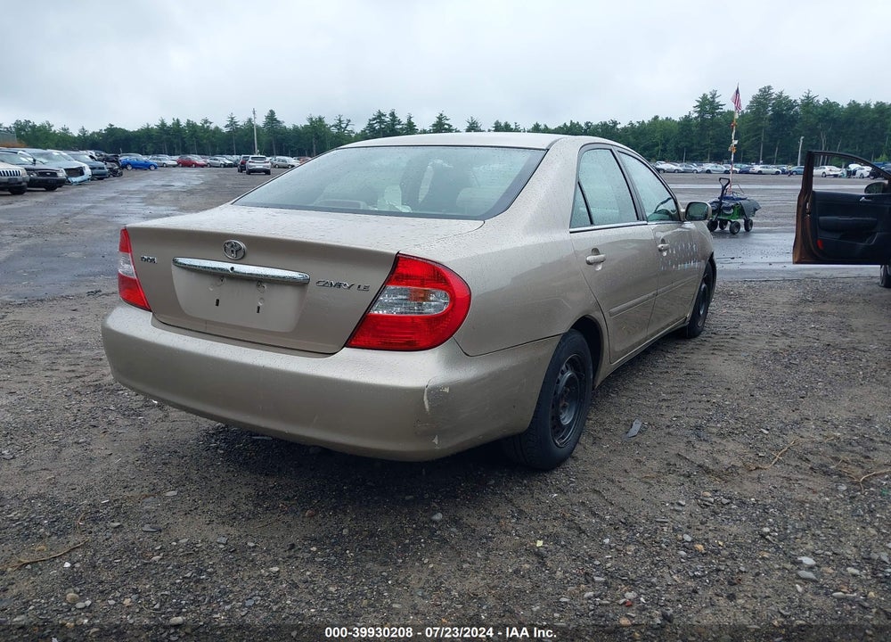 2003 TOYOTA CAMRY LE VIN: 4T1BE32K63U152433