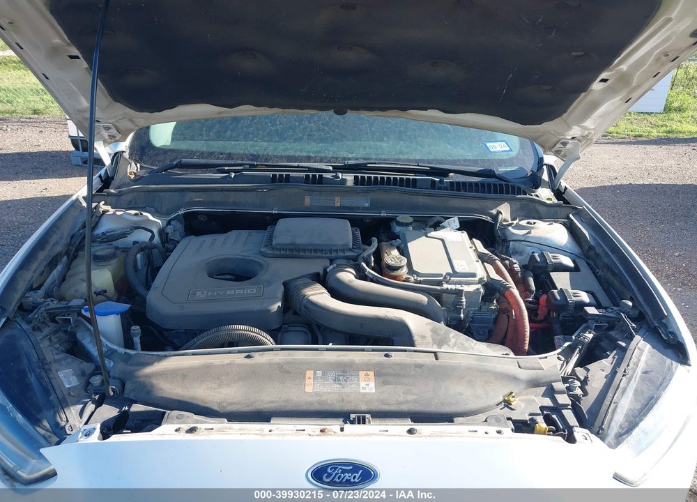 2013 FORD FUSION HYBRID SE VIN: 3FA6P0LU7DR134049
