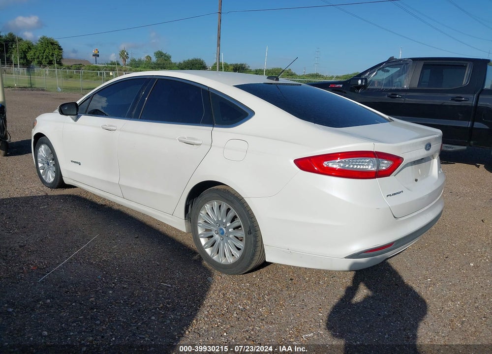 2013 FORD FUSION HYBRID SE VIN: 3FA6P0LU7DR134049