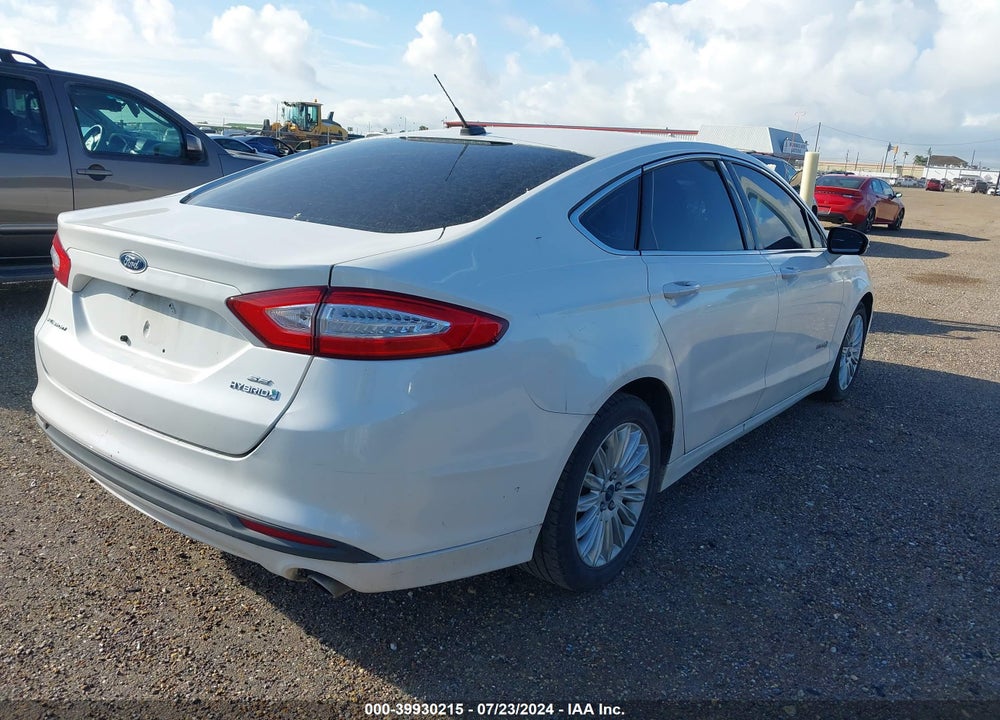 2013 FORD FUSION HYBRID SE VIN: 3FA6P0LU7DR134049