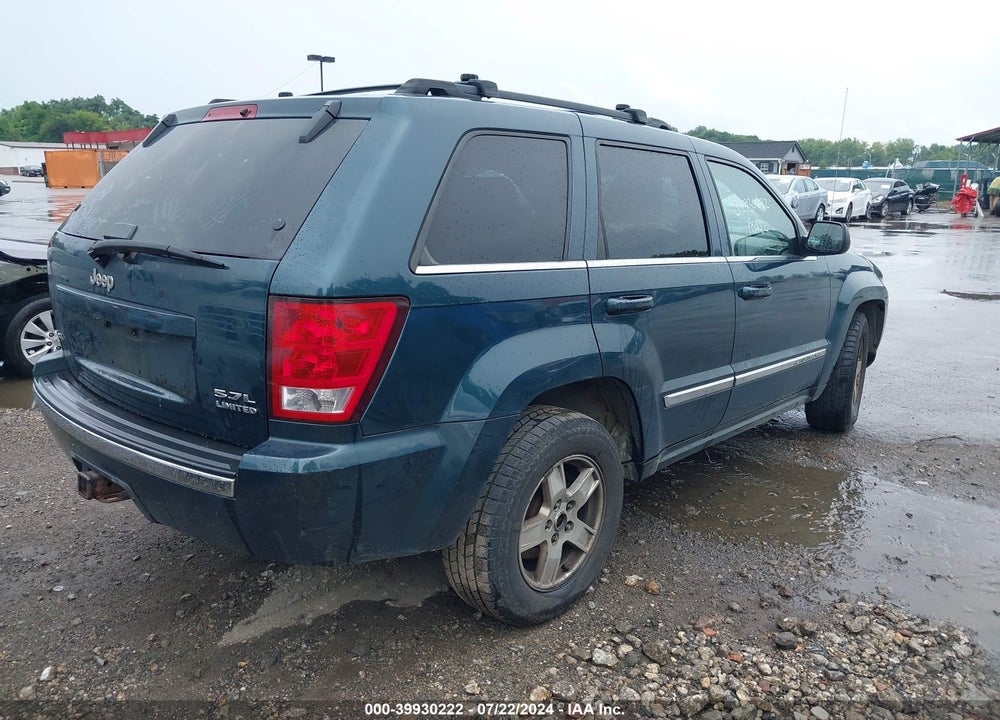 2005 JEEP GRAND CHEROKEE LIMITED VIN: 1J4HR58205C592964