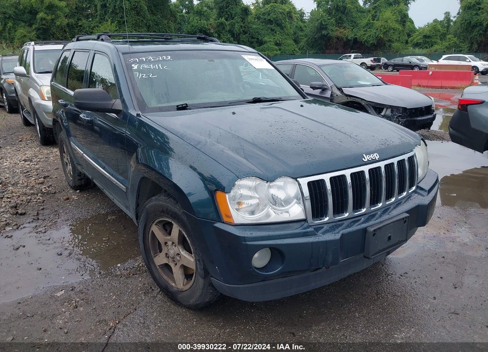 2005 JEEP GRAND CHEROKEE LIMITED VIN: 1J4HR58205C592964