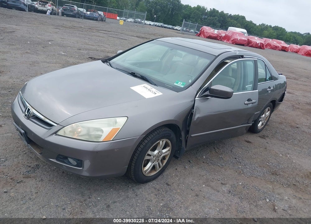 2007 HONDA ACCORD 2.4 EX VIN: 1HGCM567X7A101281
