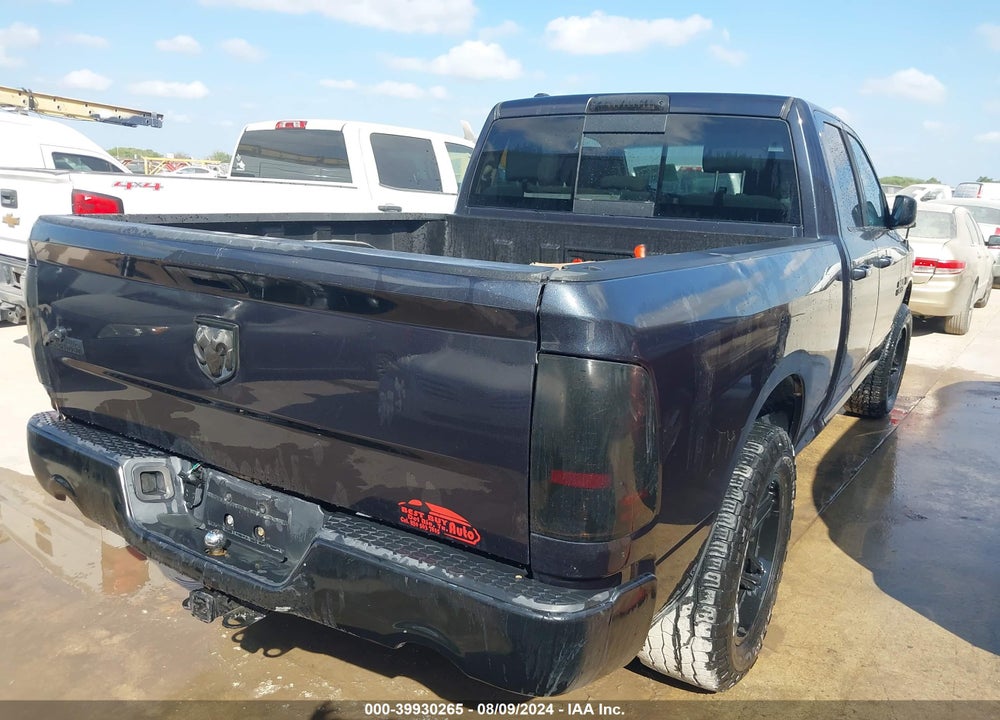 2014 RAM 1500 BIG HORN VIN: 1C6RR6GT4ES298376