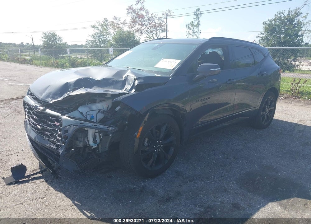 2021 CHEVROLET BLAZER FWD RS VIN: 3GNKBERS6MS500111
