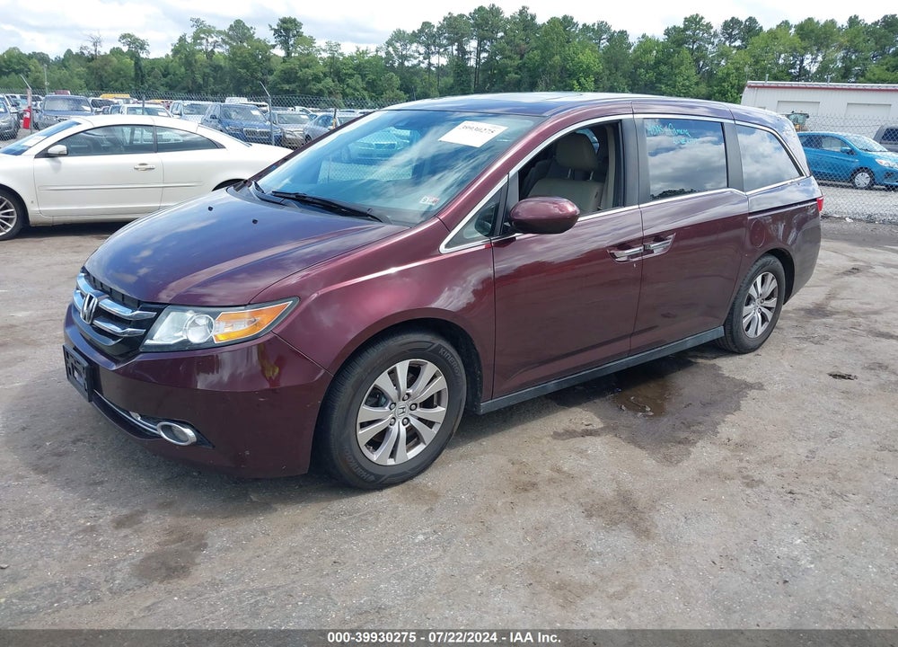 2015 HONDA ODYSSEY EX-L VIN: 5FNRL5H68FB110664