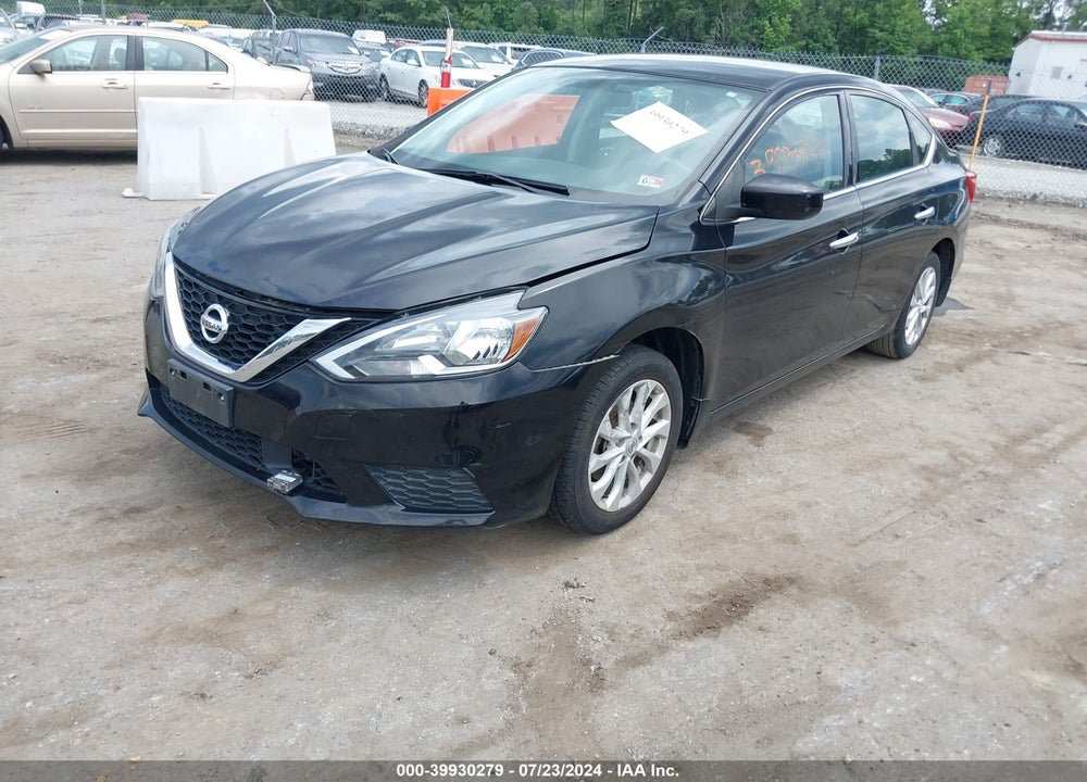 2019 NISSAN SENTRA SV VIN: 3N1AB7AP6KY297046