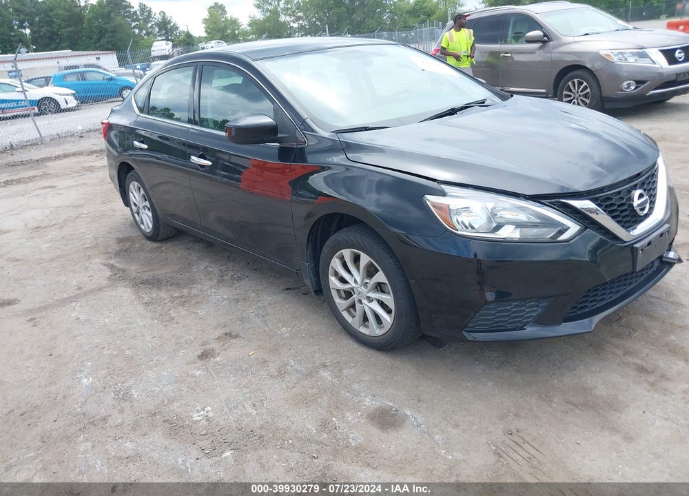 2019 NISSAN SENTRA SV VIN: 3N1AB7AP6KY297046