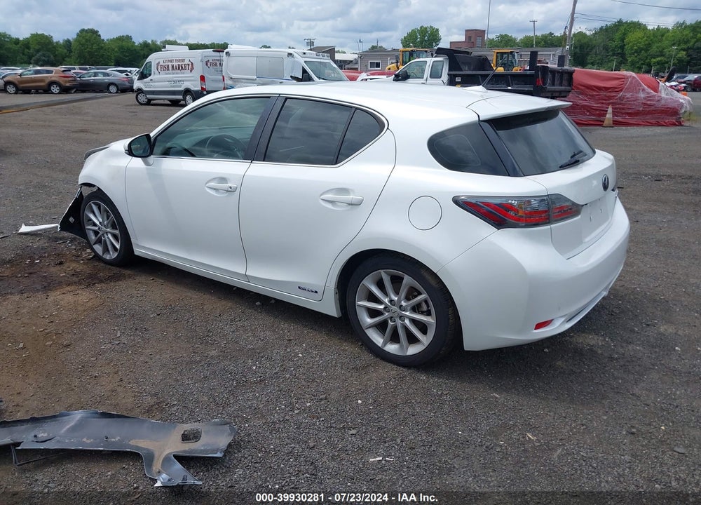 2013 LEXUS CT 200H VIN: JTHKD5BH7D2147759