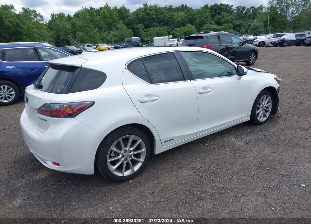 2013 LEXUS CT 200H VIN: JTHKD5BH7D2147759