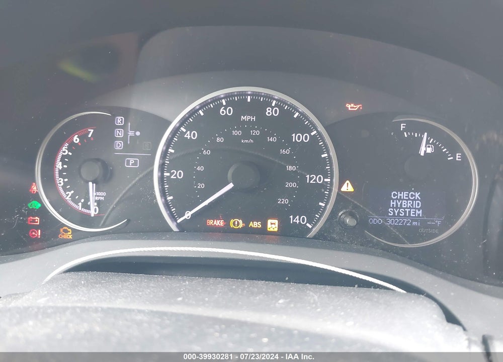 2013 LEXUS CT 200H VIN: JTHKD5BH7D2147759