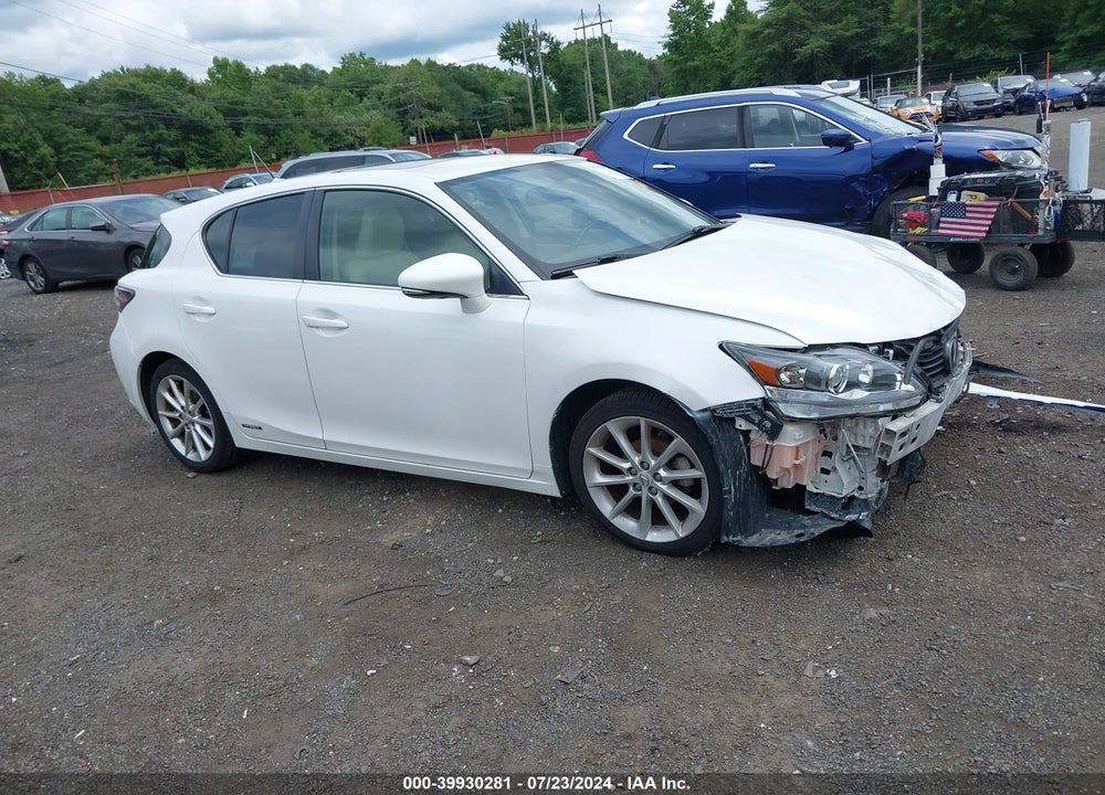 2013 LEXUS CT 200H VIN: JTHKD5BH7D2147759