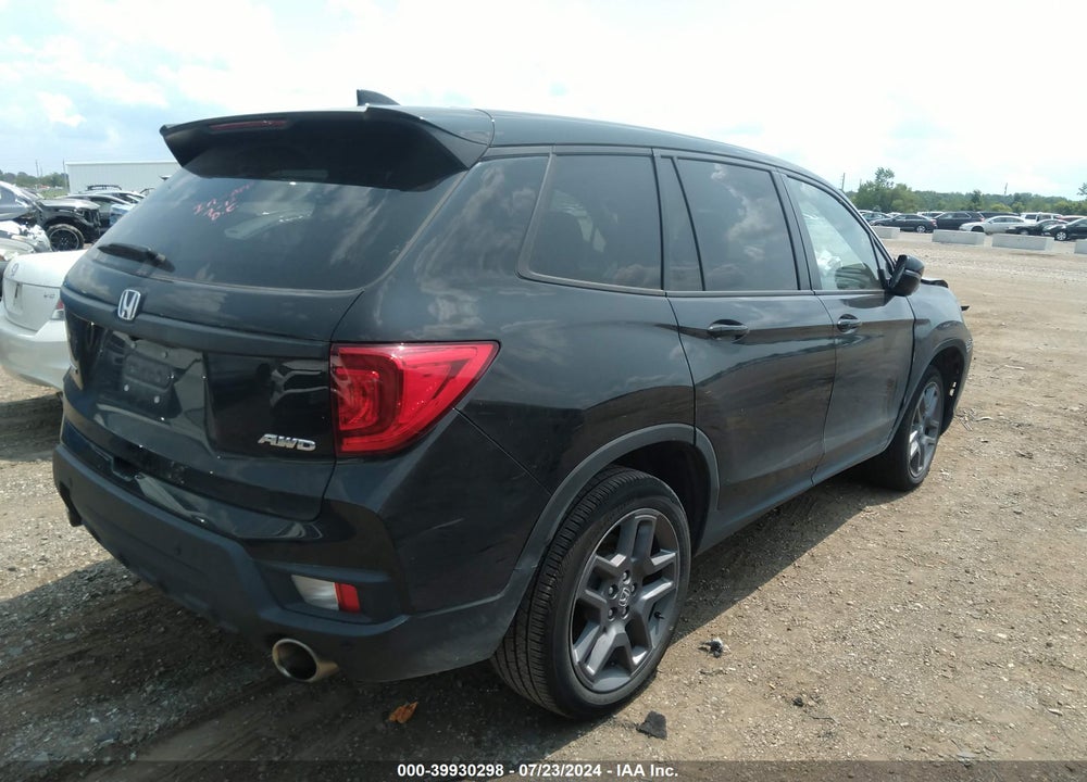 2023 HONDA PASSPORT AWD EX-L VIN: 5FNYF8H55PB021390