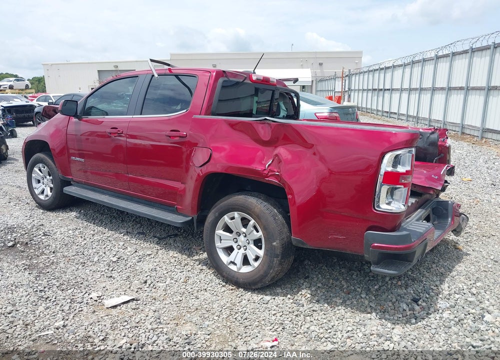 2018 CHEVROLET COLORADO LT VIN: 1GCGSCEN3J1105139