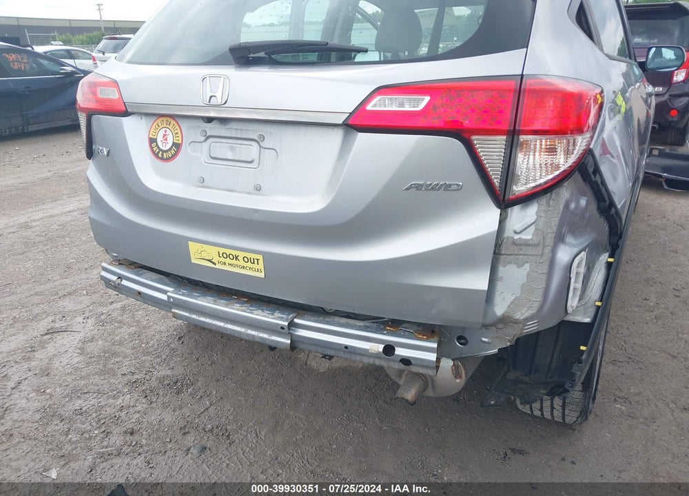 2019 HONDA HR-V LX VIN: 3CZRU6H36KG710378