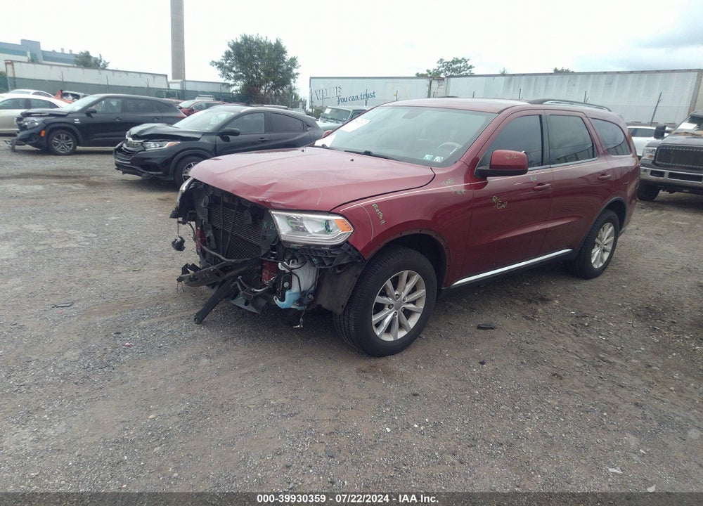 2015 DODGE DURANGO SXT VIN: 1C4RDJAG6FC946897