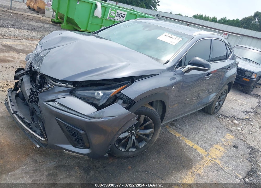 2018 LEXUS NX 300 F-SPORT VIN: JTJYARBZ7J2096597